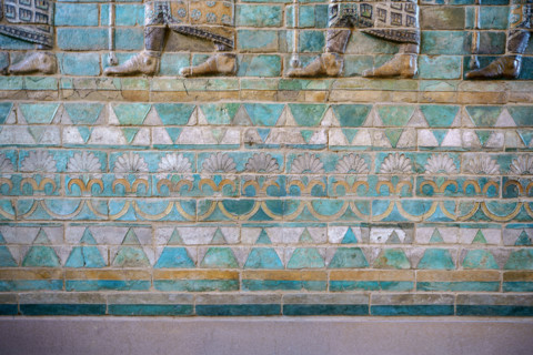 Paris, Musée du Louvre, Frise des archers (détail)