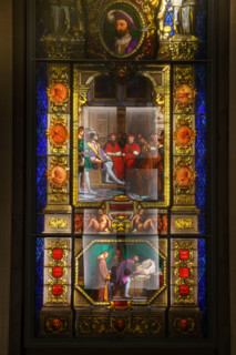 Paris, Musée du Louvre, Vitrail du règne de François 1er