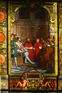 Paris, Musée du Louvre, François 1er instituant le Collège de France