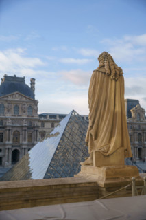 Paris, Musée du Louvre, cour Napoléon