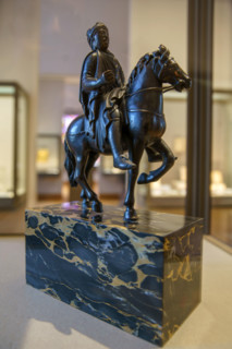 Paris, Musée du Louvre, Statue équestre de Charlemagne ou de Charles le Chauve