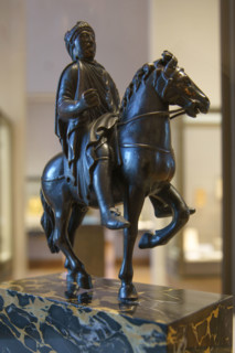 Paris, Musée du Louvre, Statue équestre de Charlemagne ou de Charles le Chauve