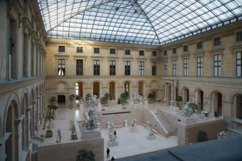 Paris, Musée du Louvre, Cour Marly