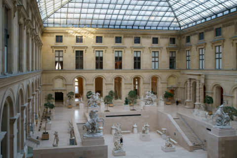 Paris, Musée du Louvre, Cour Marly