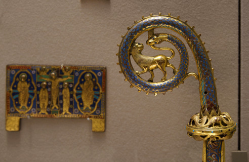 Paris, Musée du Louvre, Crosseron au lion et au serpent