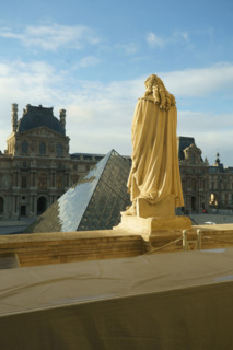 Paris, Musée du Louvre, cour Napoléon