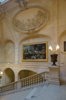 Paris, Musée du Louvre, Escalier Lefuel
