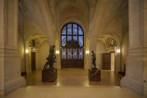 Paris, Musée du Louvre, Escalier Lefuel