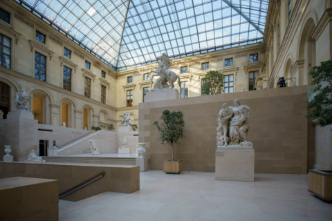 Paris, Musée du Louvre, Cour Marly