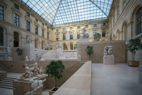 Paris, Musée du Louvre, Cour Marly
