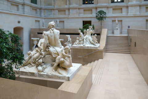 Paris, Musée du Louvre, Cour Marly