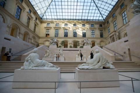 Paris, Musée du Louvre, Cour Marly