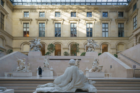 Paris, Musée du Louvre, Cour Marly