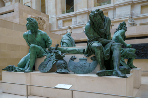 Paris, Musée du Louvre, Cour Puget