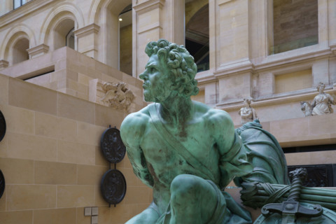 Paris, Musée du Louvre, Cour Puget