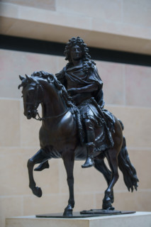 Paris, Musée du Louvre, Statue équestre de Louis XIV par François Girardon