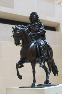 Paris, Musée du Louvre, Statue équestre de Louis XIV par François Girardon