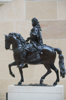 Paris, Musée du Louvre, Statue équestre de Louis XIV par François Girardon