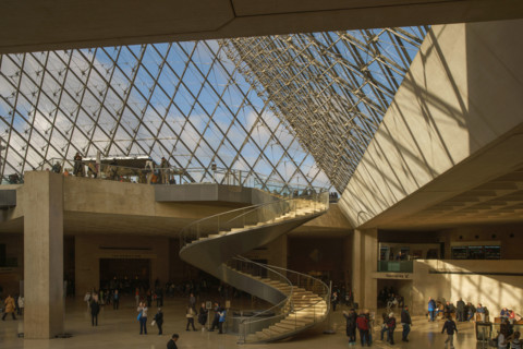 Paris, Musée du Louvre, Hall Napoléon