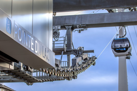 Île-de-France cable car line 1 (C1)