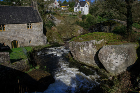 FRance, région Bretagne, Finistère, Huelgoat, les rochers, cahos de huelgoat,
