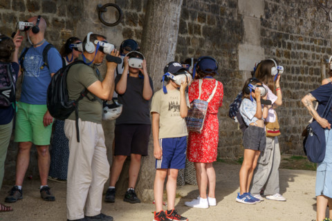 Visite en réalité virtuelle, Paris
