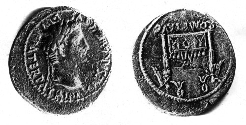 Bronze (currency) of Tibère (-42-+37)
