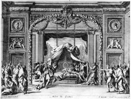 Died of Caton the Old one (-234/-149) Engraving of the XVII° century -