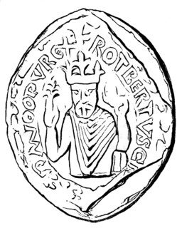 Sceau de Robert II le Pieux, roi de France de 996 à 1031