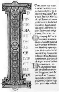 Large Bible of Clervaux the Large Initial one -