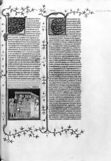 Grandes Chroniques de France - Mort de Jehan de Bretagne -