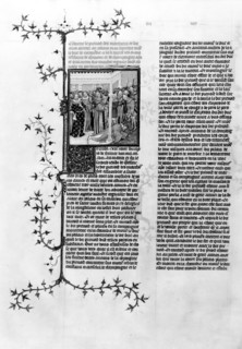 Large Chronicles of France Assassination of the two marshals