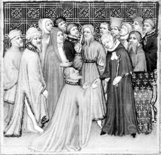 Grandes Chroniques de France - mort de Charles d'Espagne