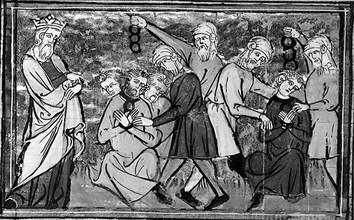 Crusaders captured by Saladin