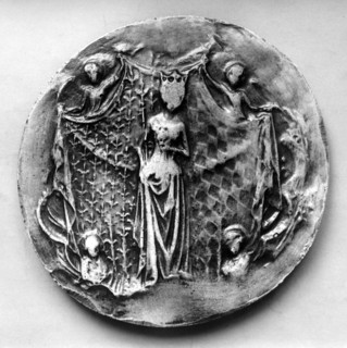 Sceau d'Isabeau de Bavière, femme de Charles VI