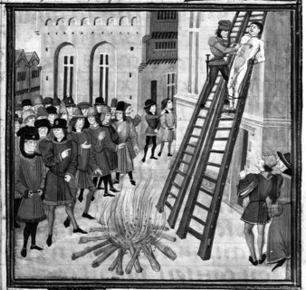 The justice of the king Execution of lord Huon Despensier -