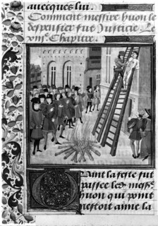 La justice du roi - Exécution de messire Huon le Despensier -