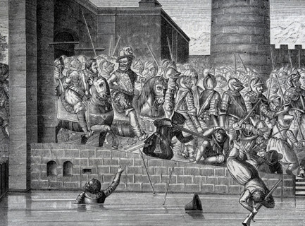 Entrée du roi Henri IV à Paris en 1594