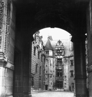 Entrance to the castle of Pau