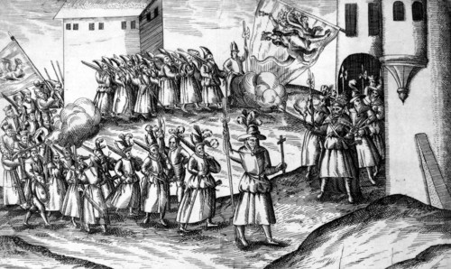 Procession de la Ligue (Les Catholiques)