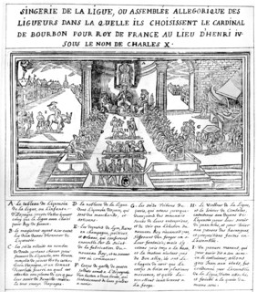 Caricature de la Ligue