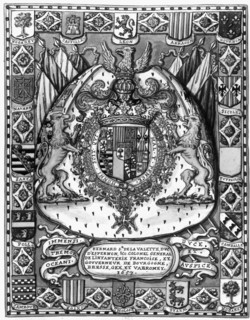 Armes de Bernard de Nogaret de la Valette, duc d'Epernon