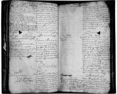 Record of arrest of the marchioness of Brinvilliers