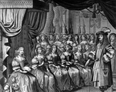 1665  Louis XIV and his Court -