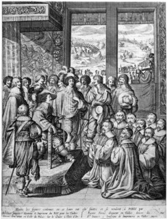 Louis XIII and the notable ones -