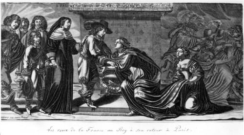 Le retour du roi à Paris, après la Fronde - 1652 -
