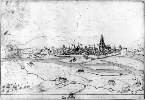 Sit of the city of Pares 1668 Honest County -
