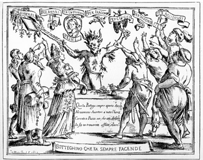 The shop of the devil 1657