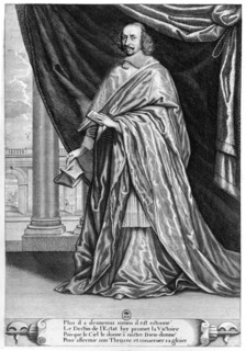 Mazarin (Giulio Mazarini, known as Jules Mazarin) (1602-1661) Cardinal.