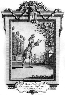 Voltaire in his gardens -